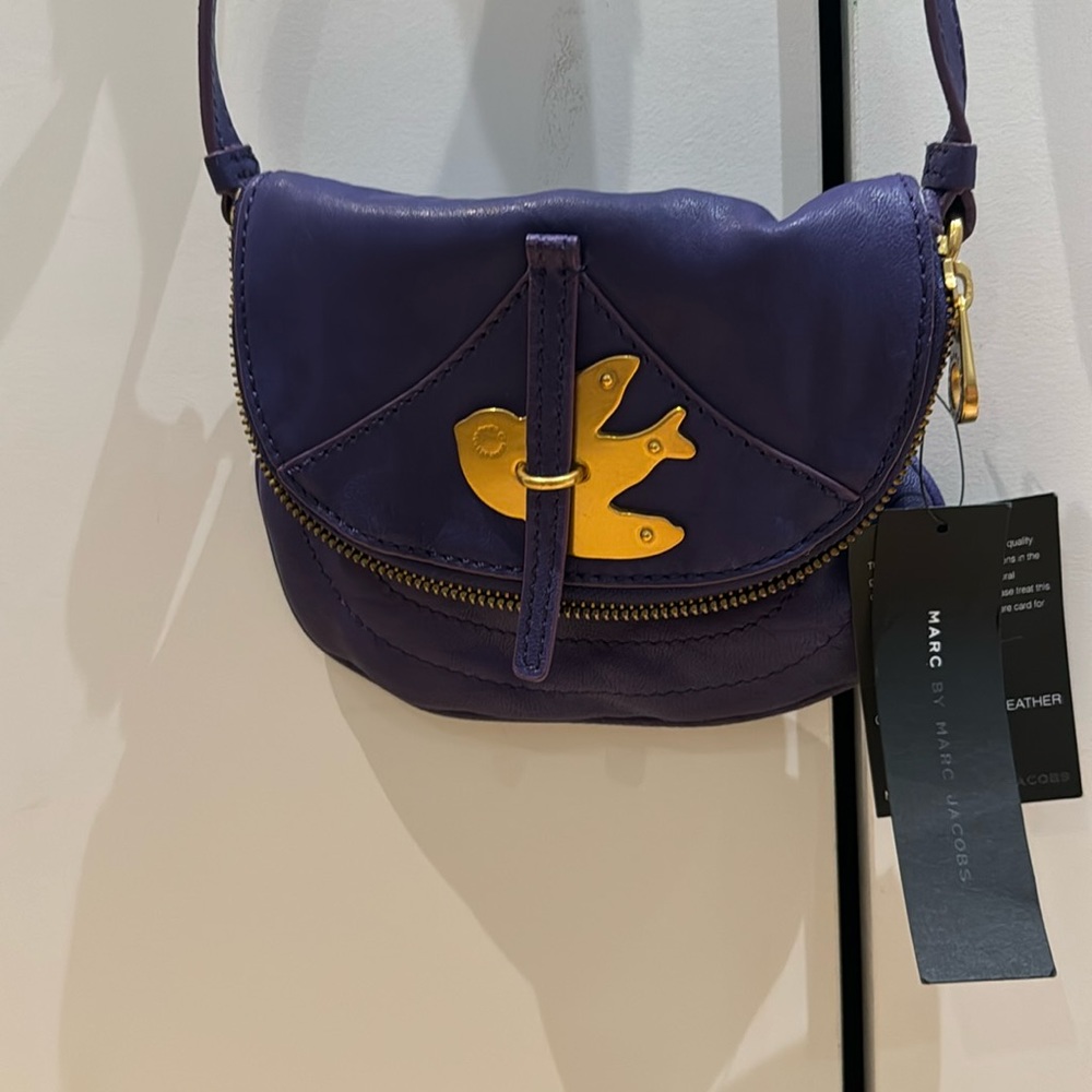 Marc by Marc Jacobs NWT Petal to the Metal Pouchette in Grape Juice